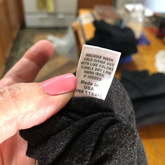 MONROW Classic V-Neck Heather Short Sleeve Tee - S - Picture 11 of 11